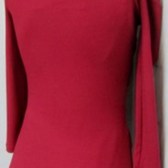 Michael Kors Collection Red Top 6 Small - Picture 4 of 8